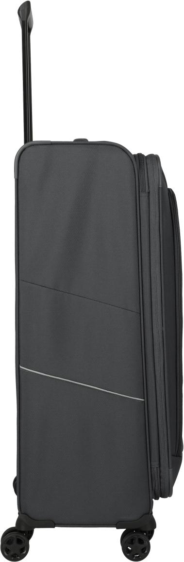 Travelite Skaii Rollenkoffer L Dehnfalte Anthracite - Grau