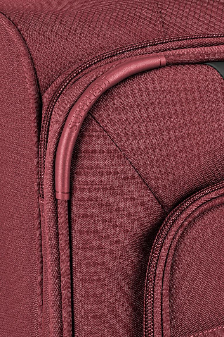 Travelite Skaii Rollenkoffer L Dehnfalte Rot