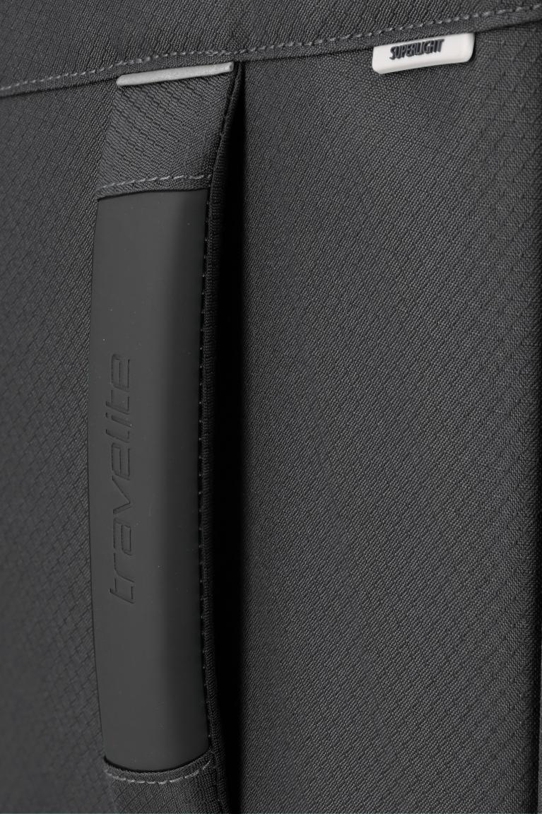 Travelite Skaii Rollenkoffer M Dehnfalte Anthracite - Grau