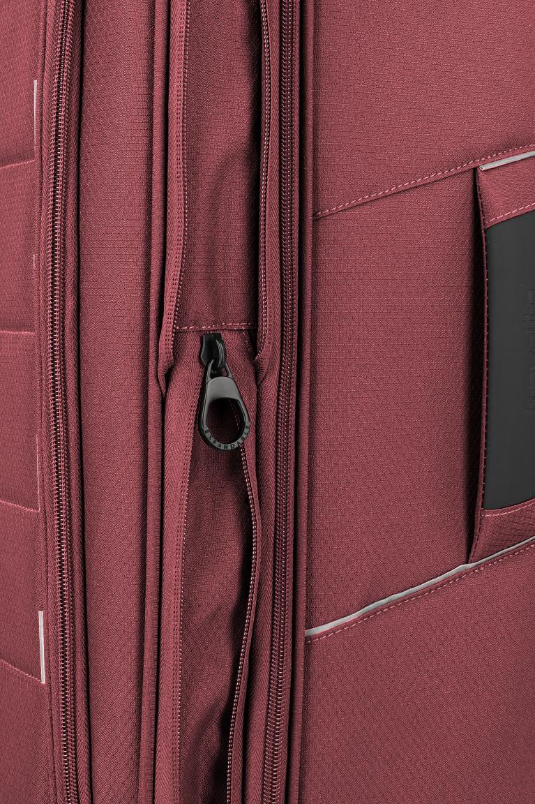 Travelite Skaii Rollenkoffer M Dehnfalte Rot