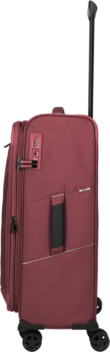 Travelite Skaii Rollenkoffer M Dehnfalte Rot