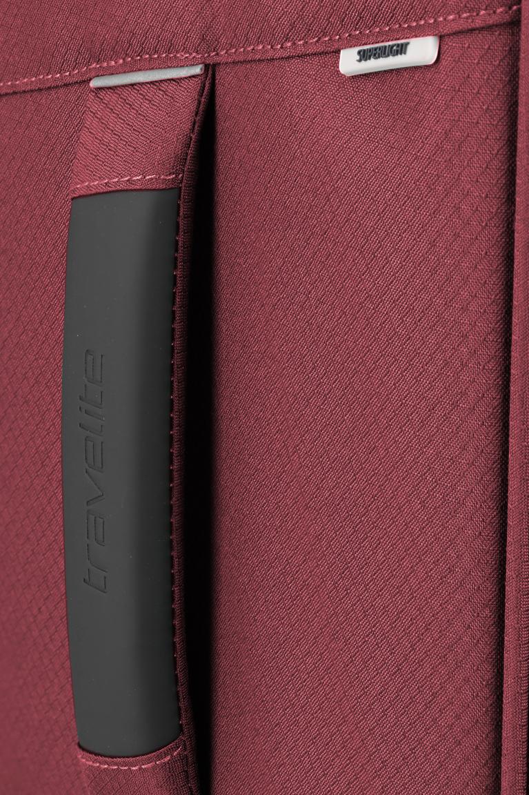 Travelite Skaii Rollenkoffer M Dehnfalte Rot