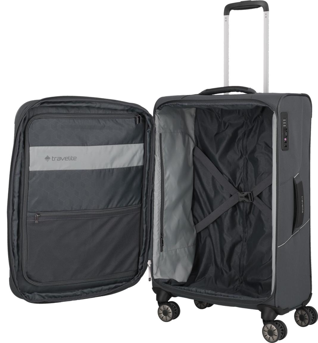 Travelite Skaii Trolley L/M/S Kofferset Gipfelgrau