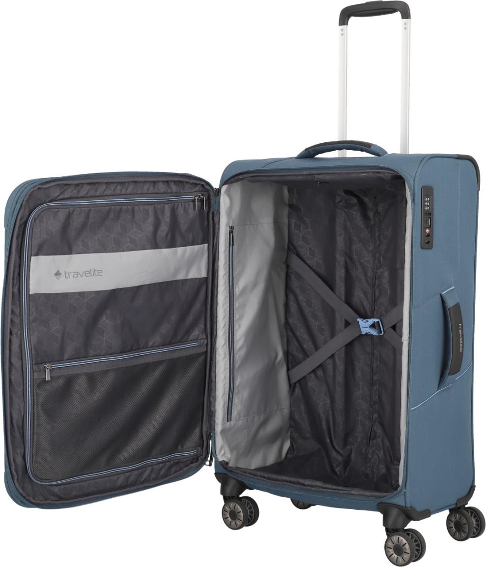 Travelite Skaii Trolley L/M/S Kofferset Panoramablau