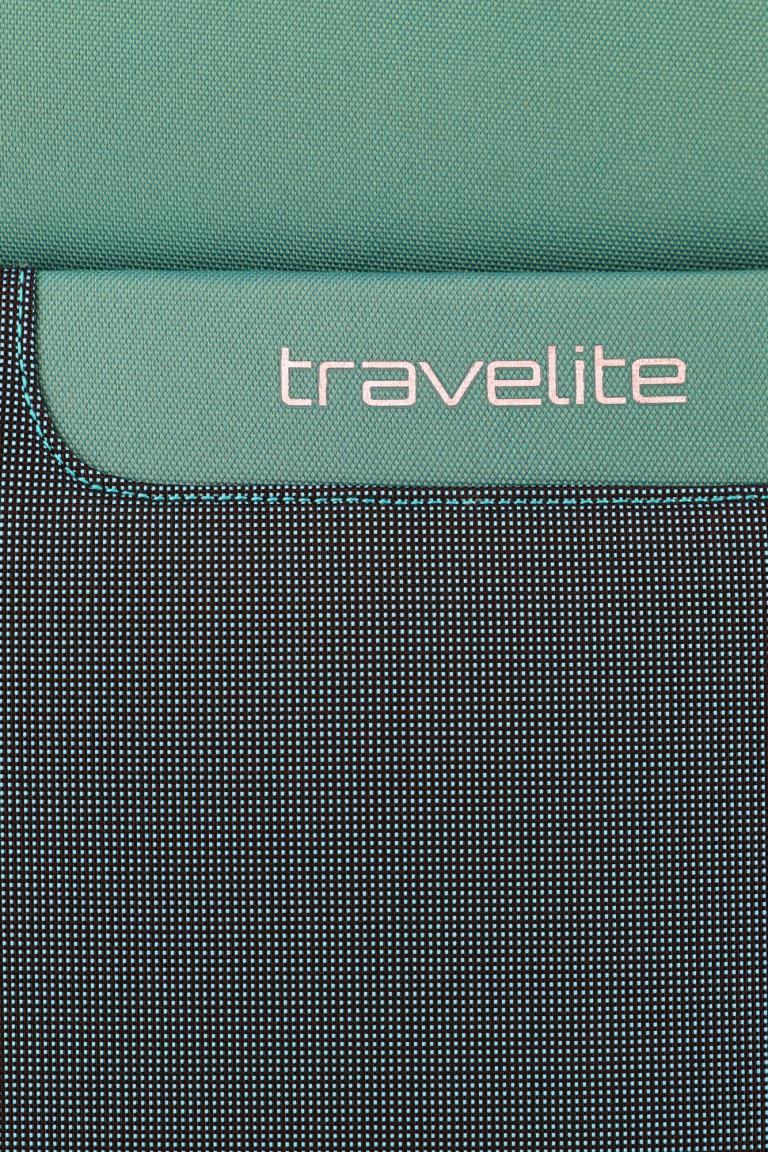 Travelite Viia L 77cm Eukalyptus grün Reisekoffer mit Dehnfalte