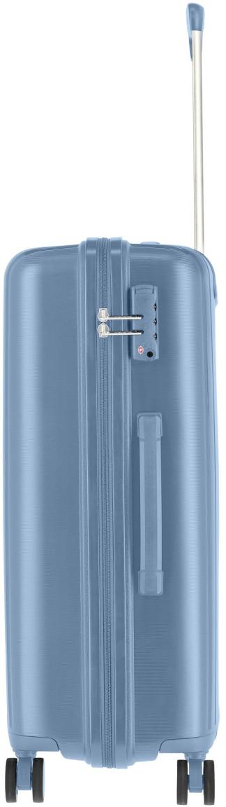 Travelite mittlerer Reisekoffer Vaka M Bluegrey Hartschale