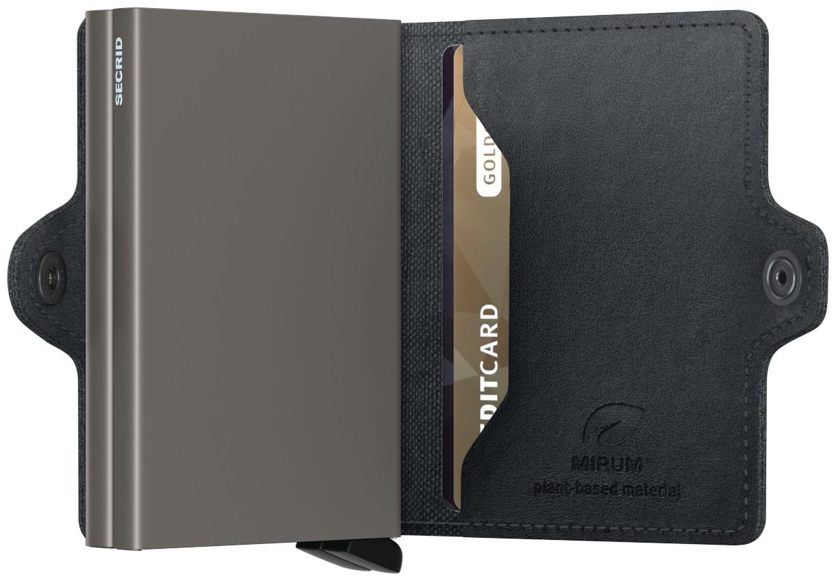 Twinwallet Mirum Black schwarz Secrid Kartenbörse