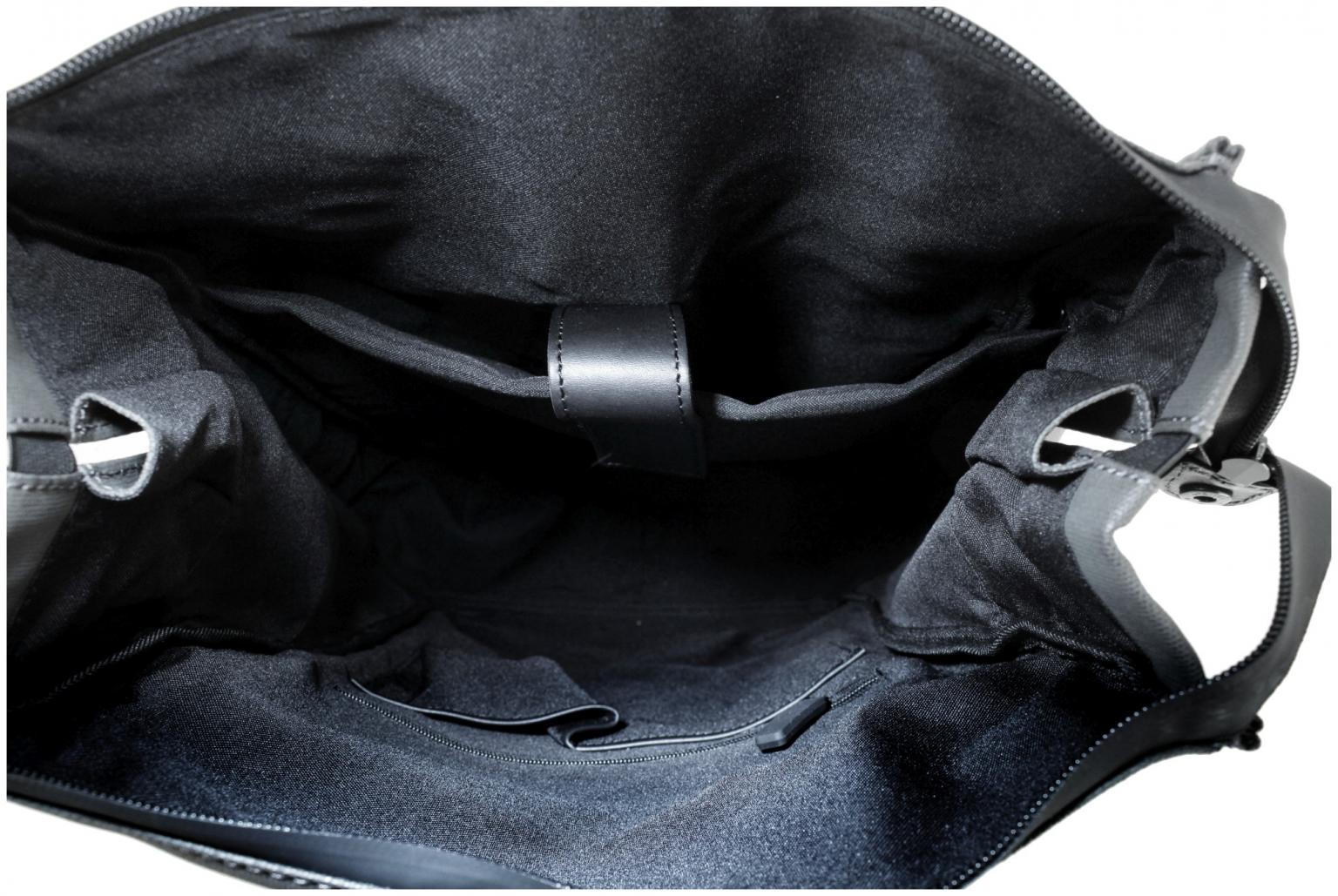 Überschlagrucksack dunkelbraun Retrolook H2ND City Lights Mailand Nordic Copper