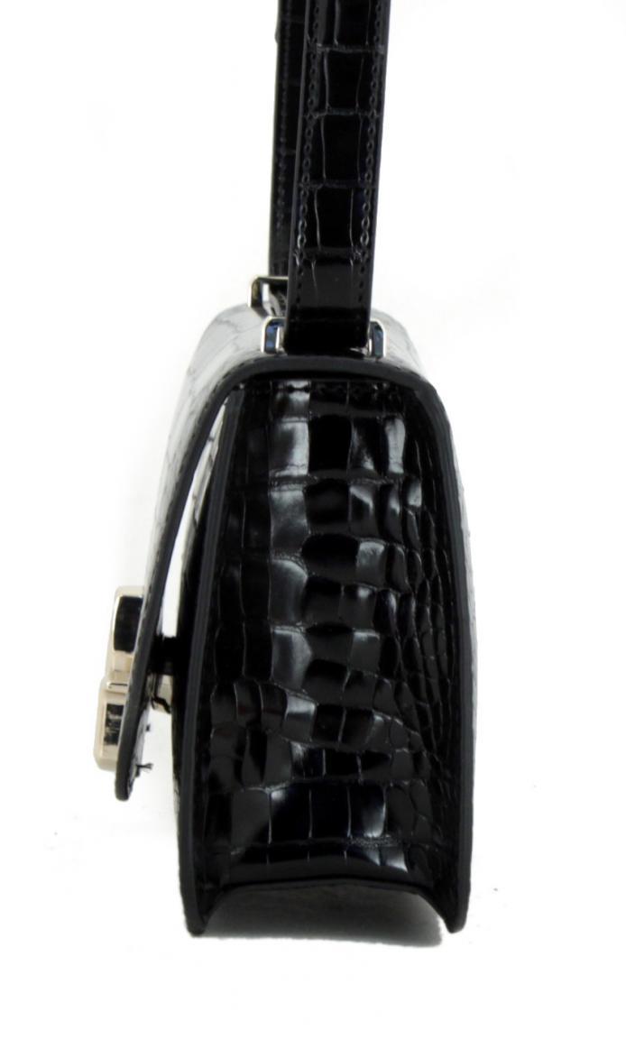 Überschlagtäschchen Guess Corily Mini Schwarz Markenemblem