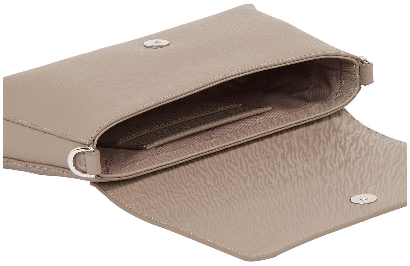 Überschlagtasche Calvin Klein Cinder Taupe Mono