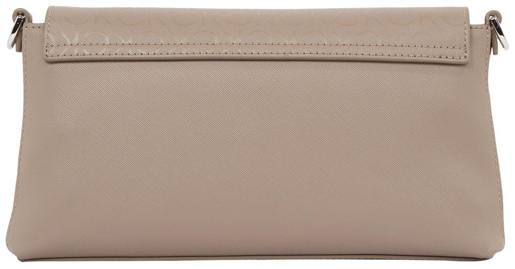 Überschlagtasche Calvin Klein Cinder Taupe Mono