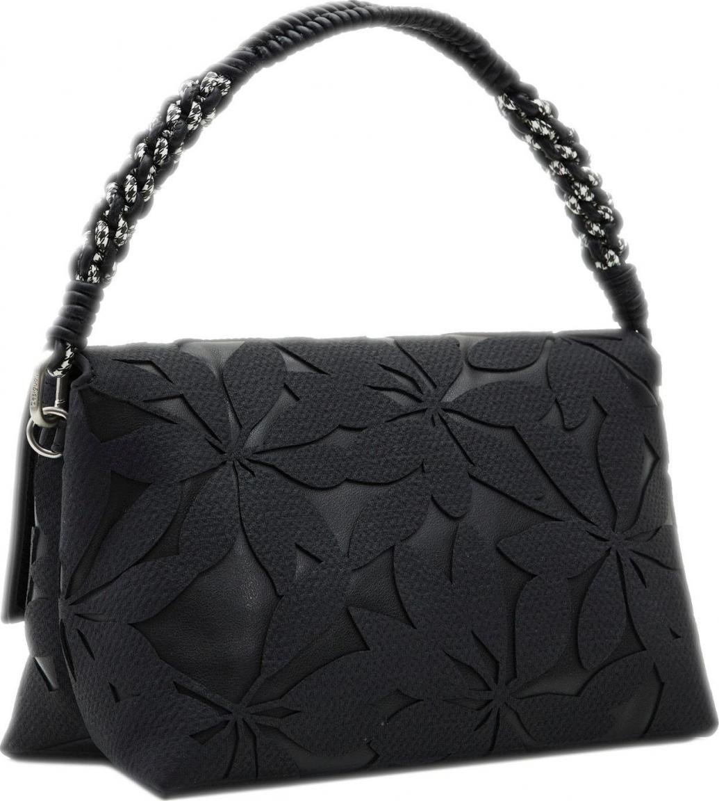Überschlagtasche Desigual Onyx Venecia Nero Black Flowers