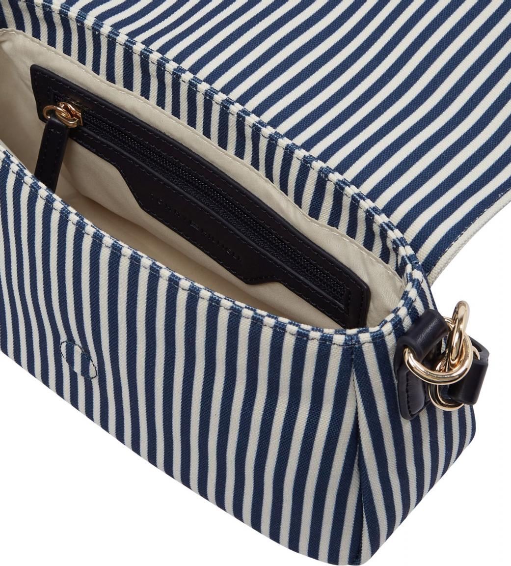 Überschlagtasche Hilfiger Poppy Summer Conv Crossover Space Blue Strips