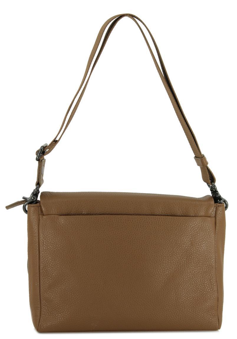 Überschlagtasche Mandarina Duck Mellow Leather Messenger Warm Taupe