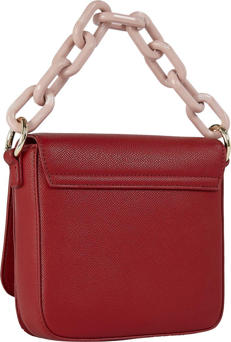 Überschlagtasche Tommy Hilfiger Regatta Rot TH Club Mini Chain Crossover Markenlogo
