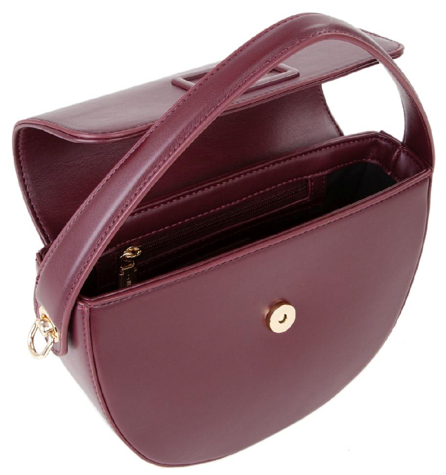Überschlagtasche Valentino weinrot Wannabe elegant Kettenriemen