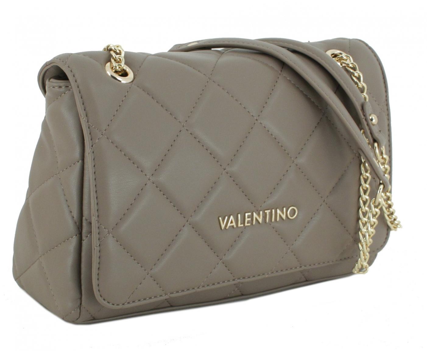 Überschlagtasche dunkelblau Steppnähte Valentino Ocarina Blu