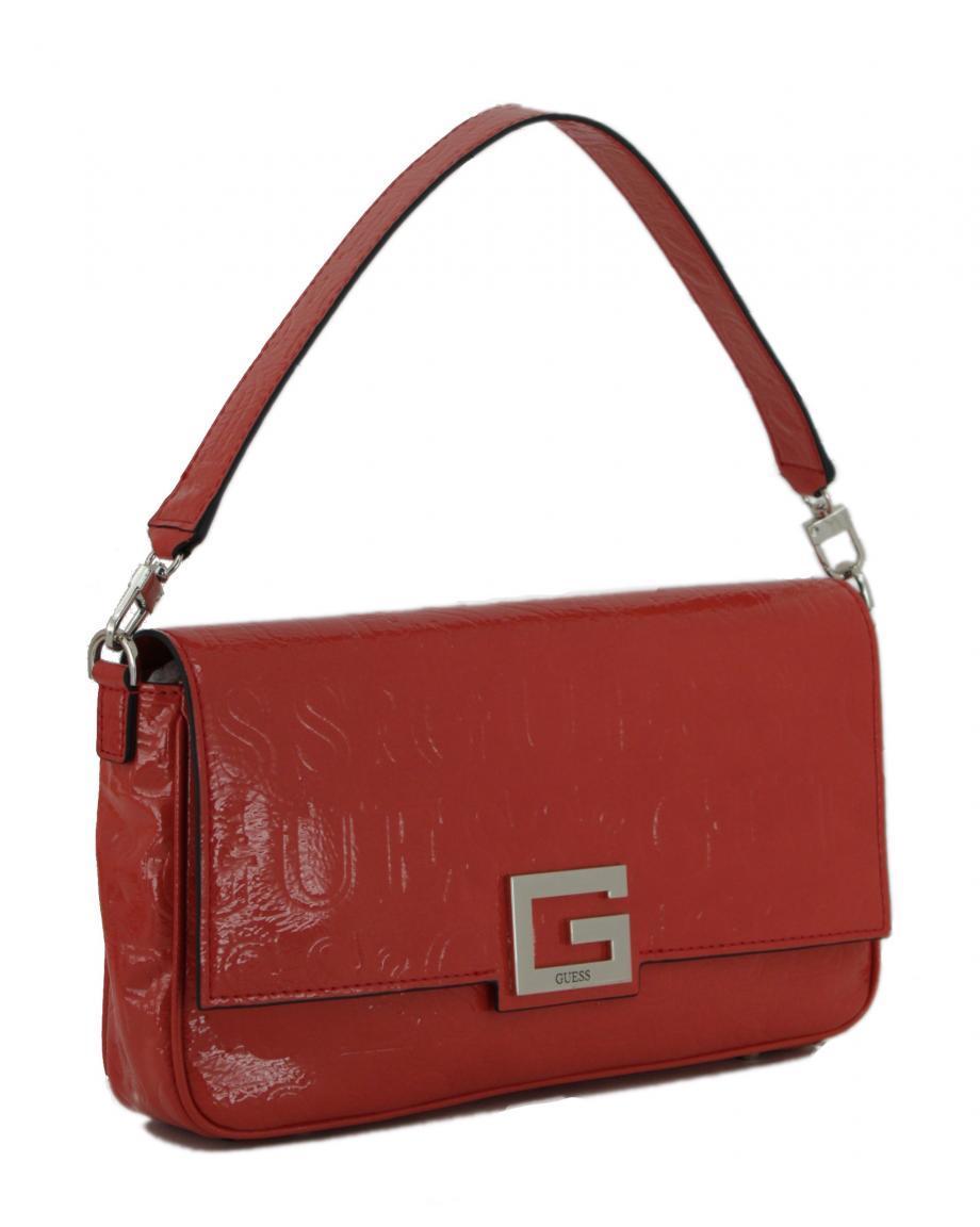 Umhängetasche Guess Brightside Rosewood gesteppt