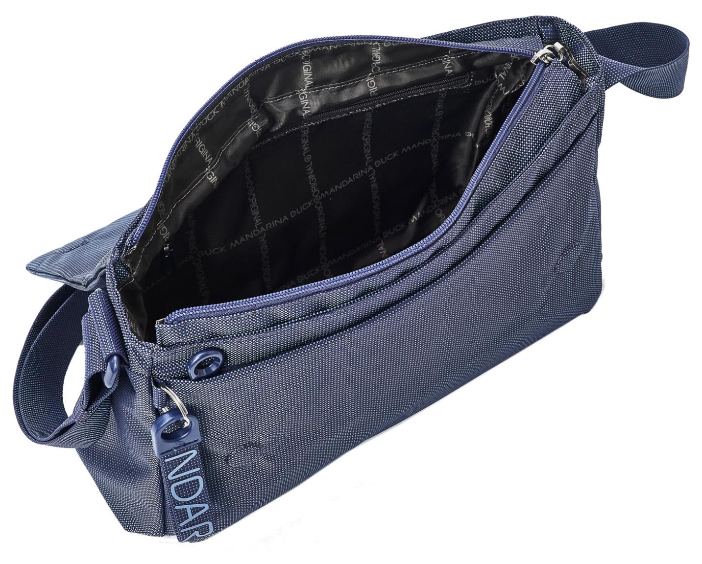 Umhängetasche MD20 Messenger Deep Blue federleicht dunkelblau Mandarina Duck