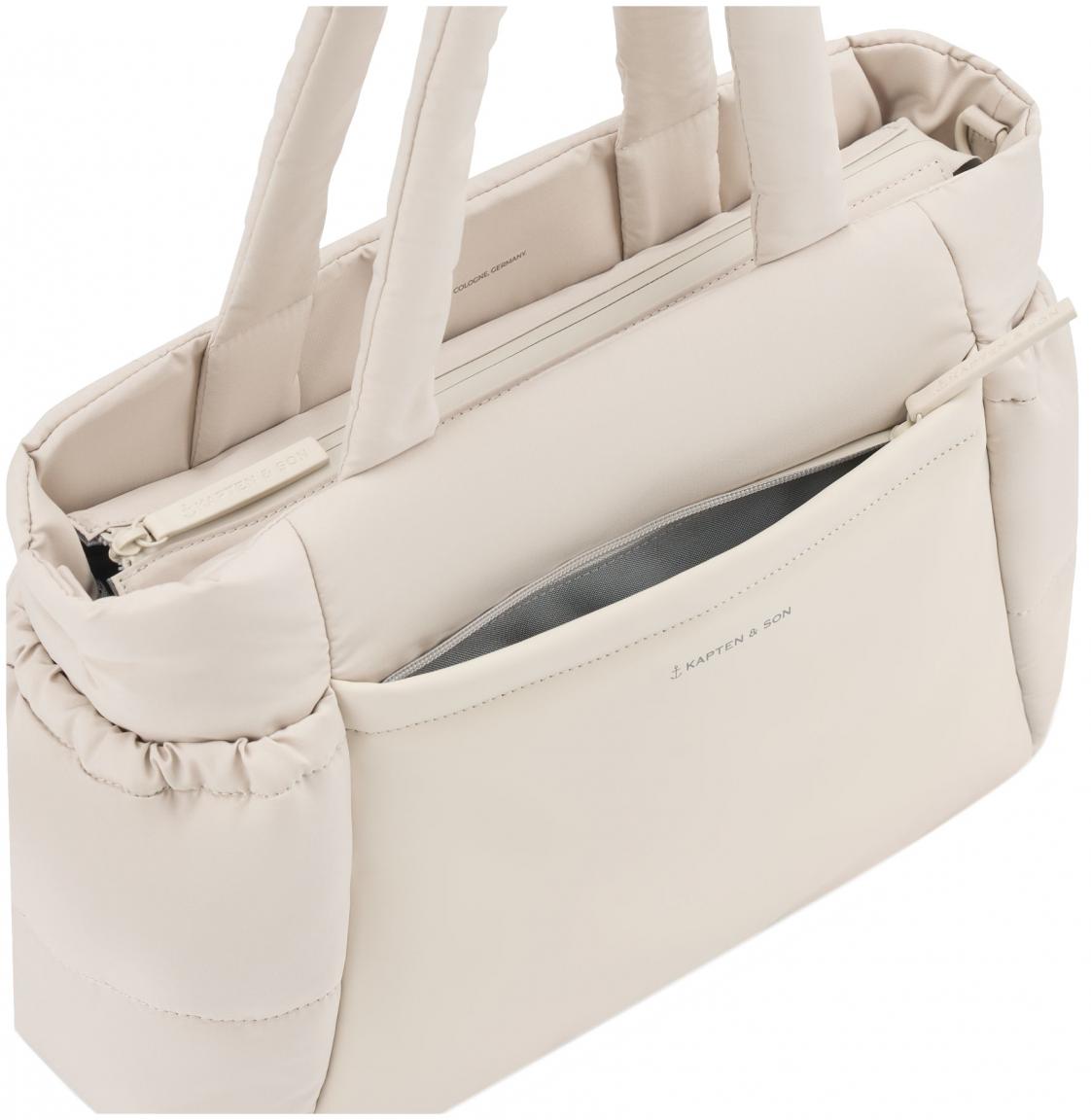 Umhängetasche Medium Kapten & Son Hellvi Cloud Sandstone beige