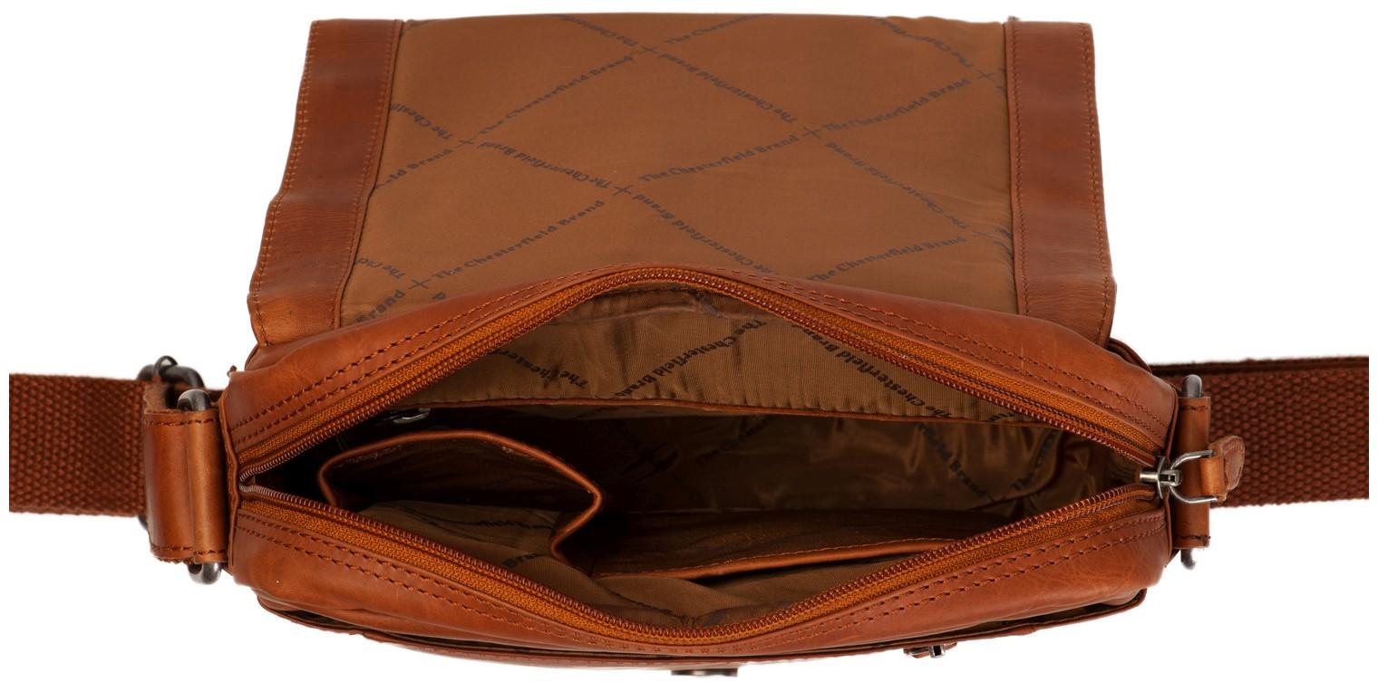 Umhängetasche Remy The Chesterfield Brand Wax Pull Up Cognac