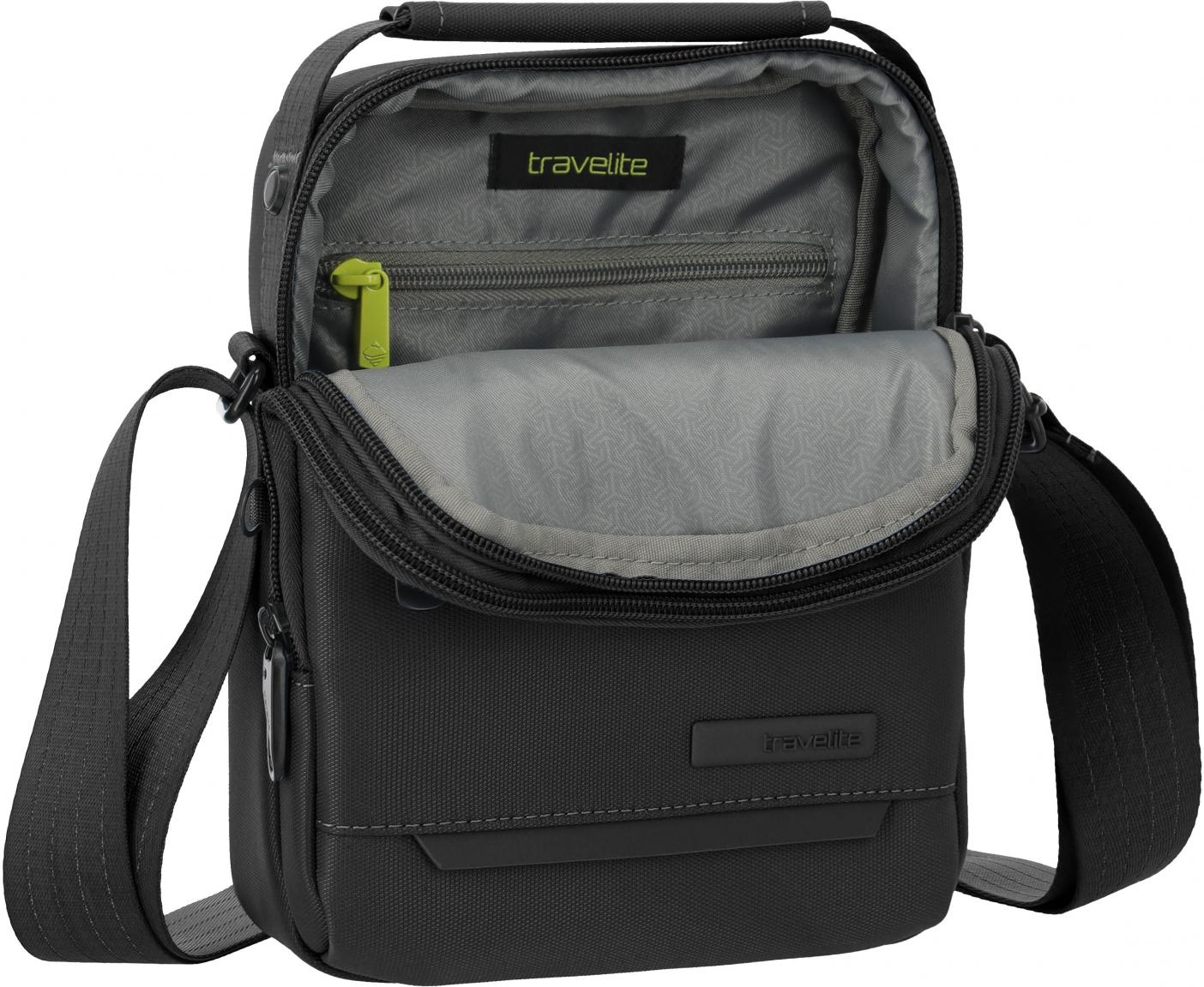 Umhängetasche Travelite Workfloow schwarz