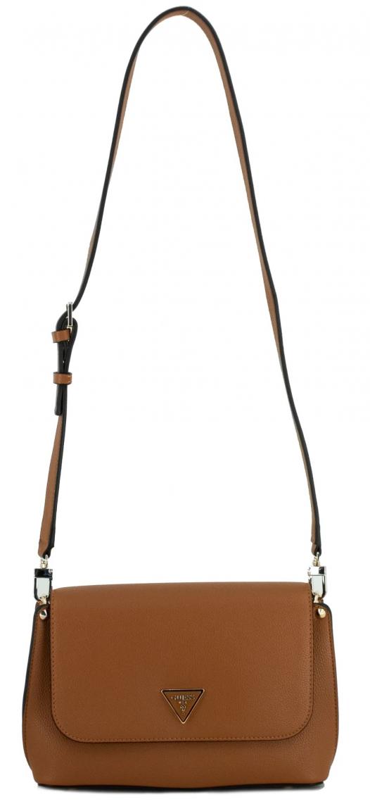 Umhängetasche mit Überschlag altrosa Rosewood Guess Meridian Flap