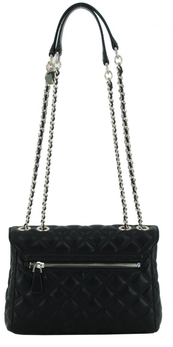 Umhängetasche schwarz Guess Giully Quilted Crossbody