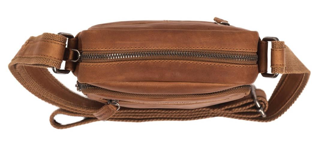 Unisex Schultertasche Cognac The Chesterfield Brand Birmingham