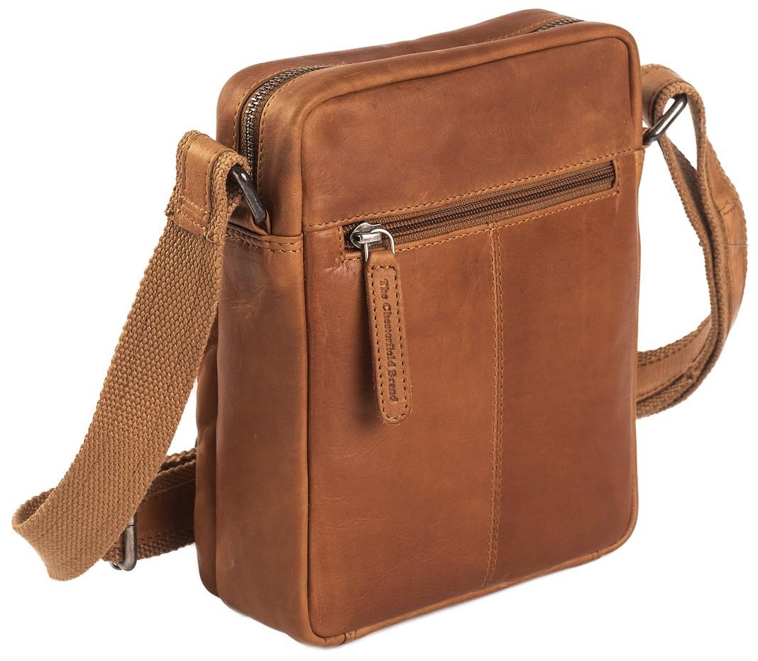 Unisex Schultertasche Cognac The Chesterfield Brand Birmingham