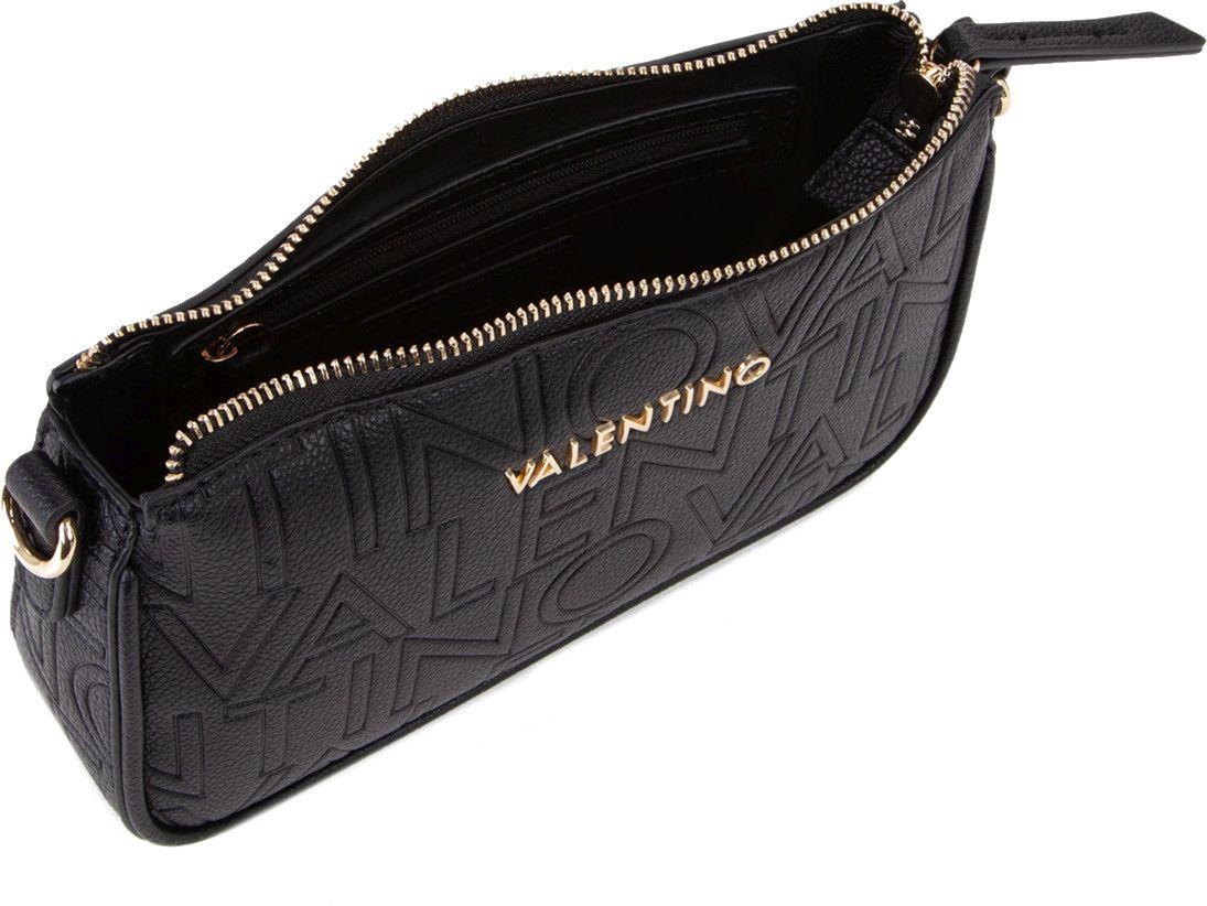 Valentino Abendtasche mit Gurtauswahl Pansy Nero