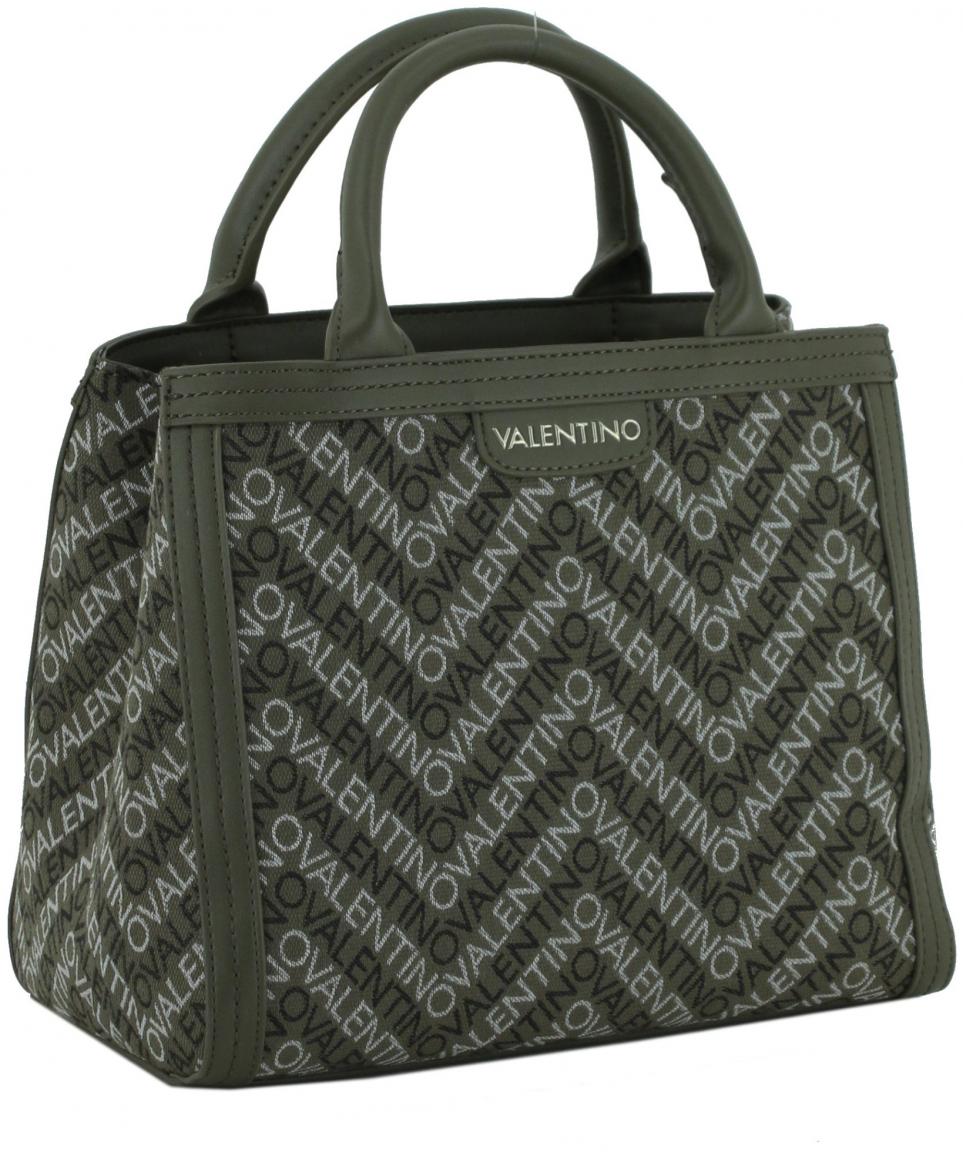 Valentino Blizzard Henkeltasche hellbeige mit Logodruck