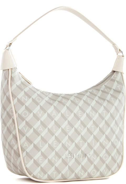 Valentino Damentasche Hobo Statement Barrio Ecru Multicolor Beige