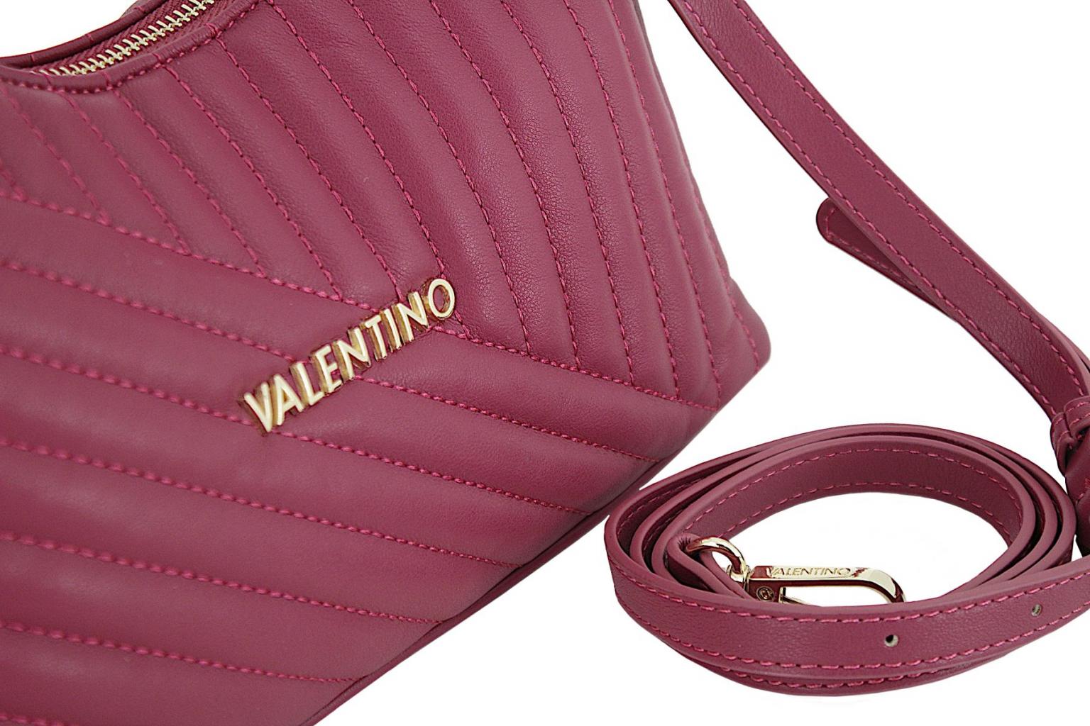 Valentino kleine Handtasche Steppnähte Laax Re schwarz
