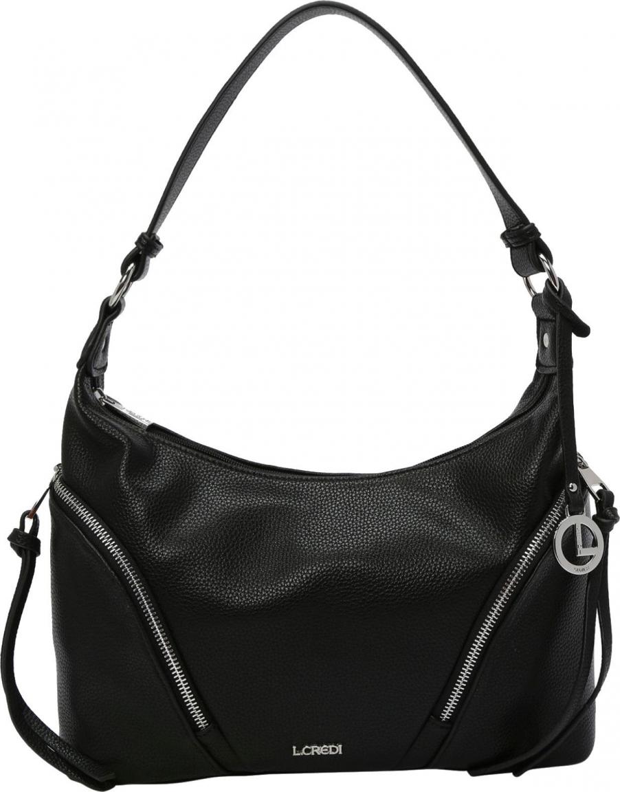 Vegan L.Credi Larina Hobotasche Black