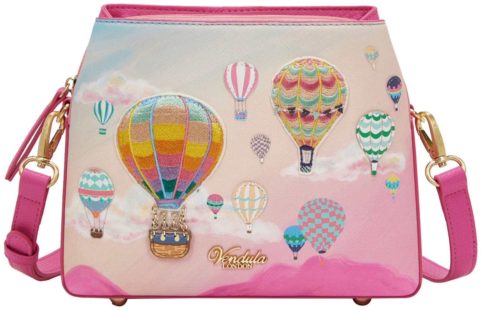 Vendula London Above the Clouds Paige Bag Schultertasche Ballon/Pink