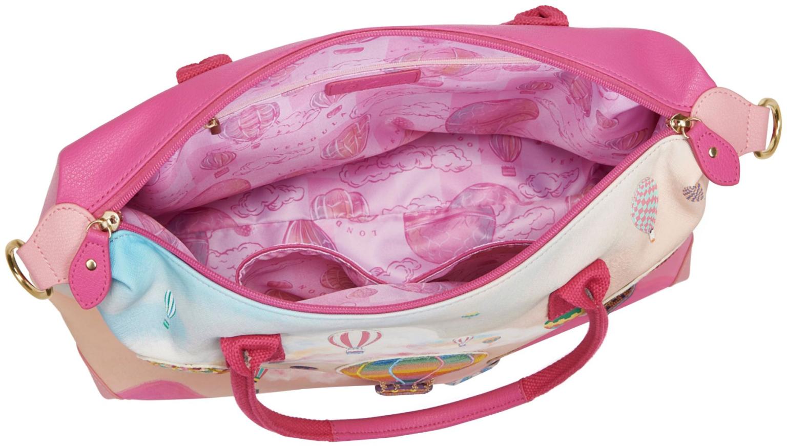 Vendula London Above the Clouds Weekender Shopper Ballon/Pink