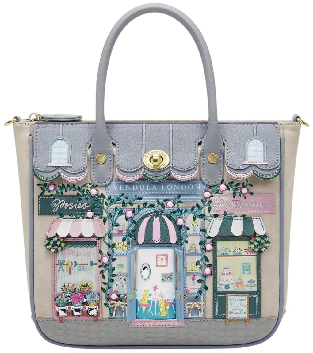 Vendula London Posies and Patisseries Isabelle Bag Kurzgrifftasche Pastell