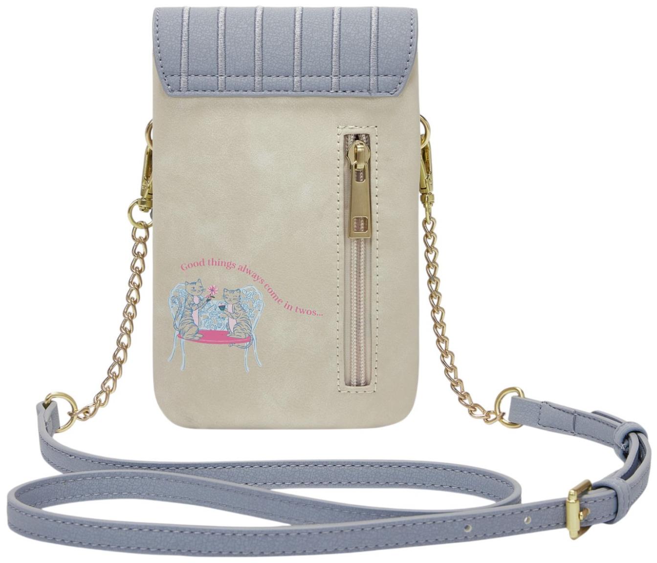 Vendula London Posies and Patisseries Phone Pouch Handytasche Pastell