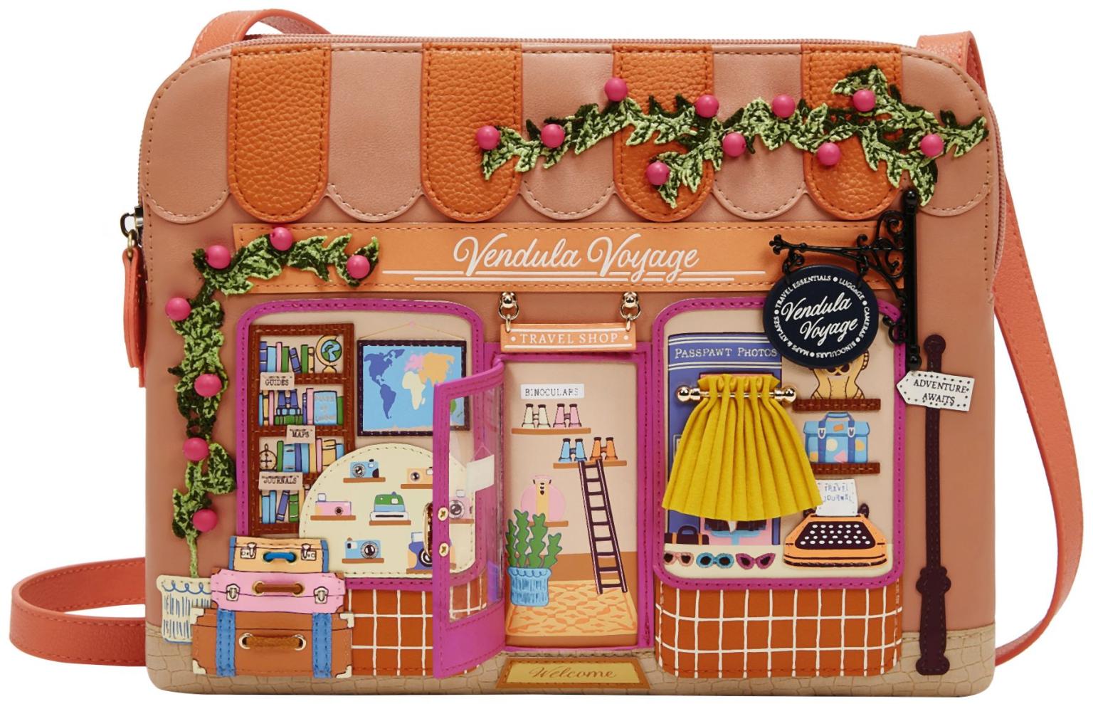 Vendula London Voyage Bella Bag Crossovertasche Bunt