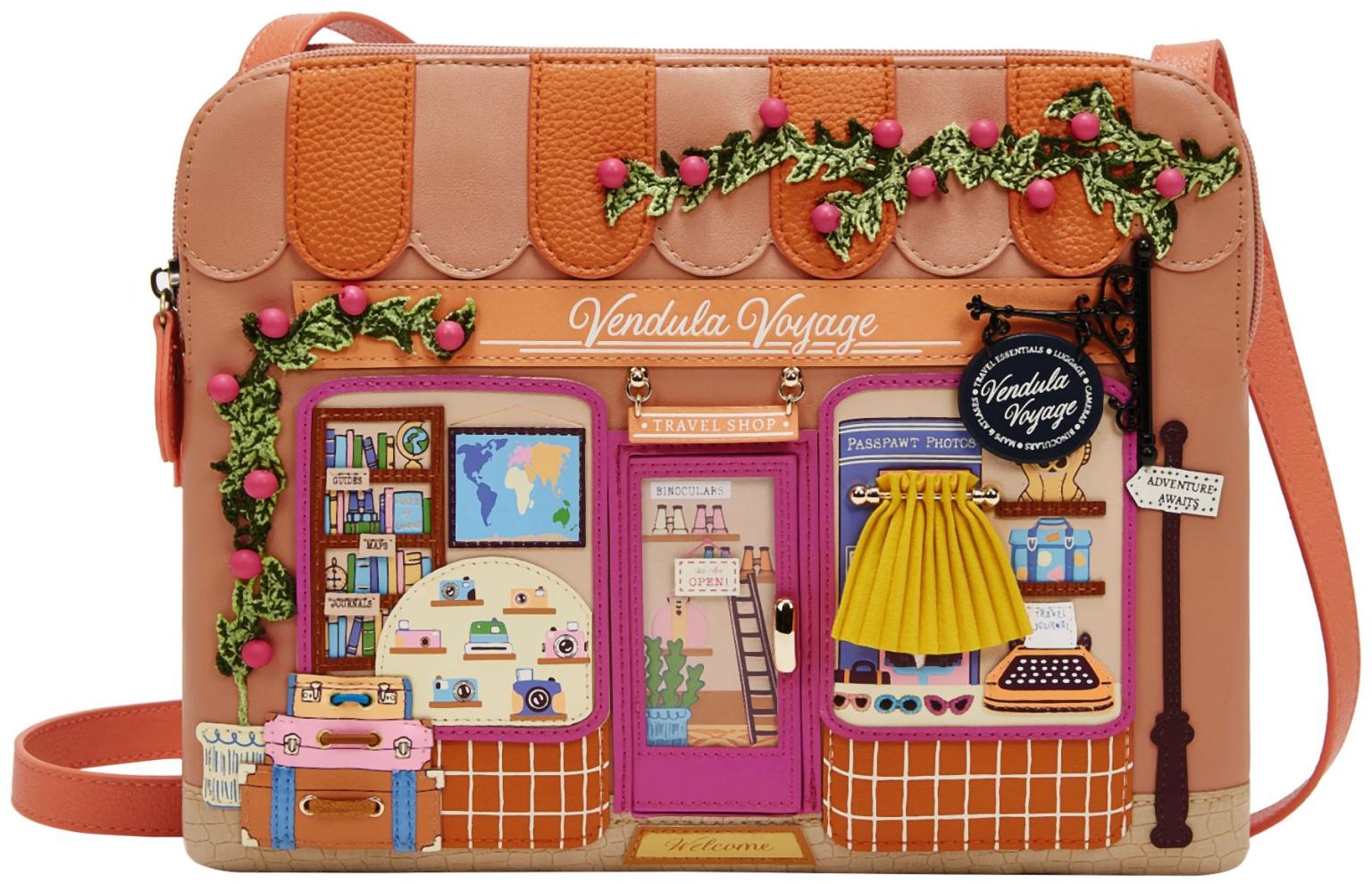 Vendula London Voyage Bella Bag Crossovertasche Bunt