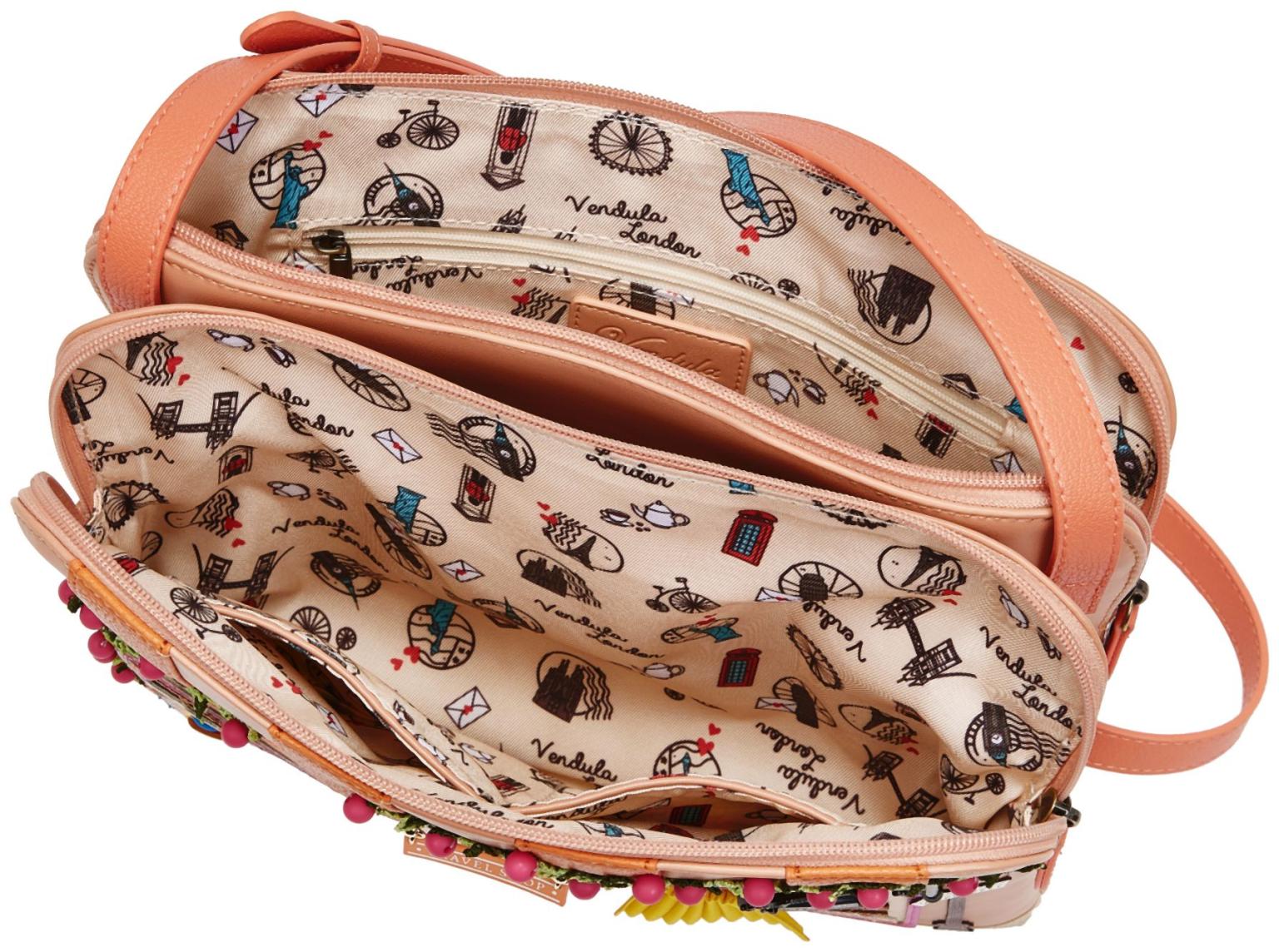 Vendula London Voyage Bella Bag Crossovertasche Bunt