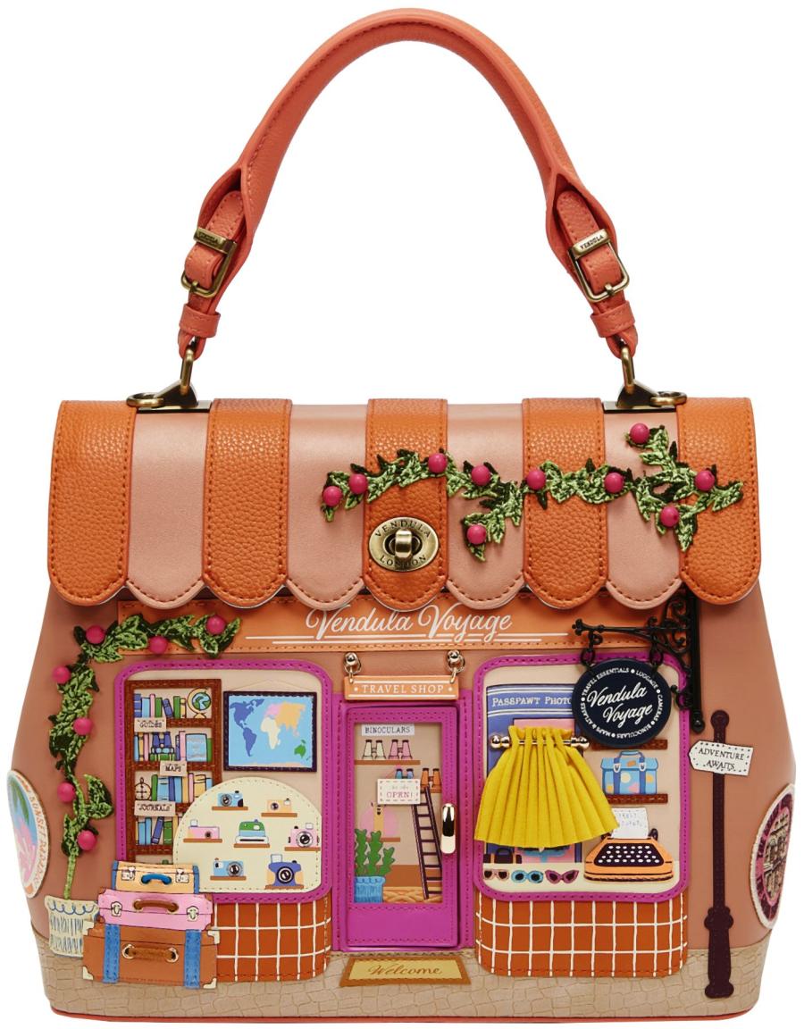 Vendula London Voyage Grace Bag Überschlagtasche Bunt