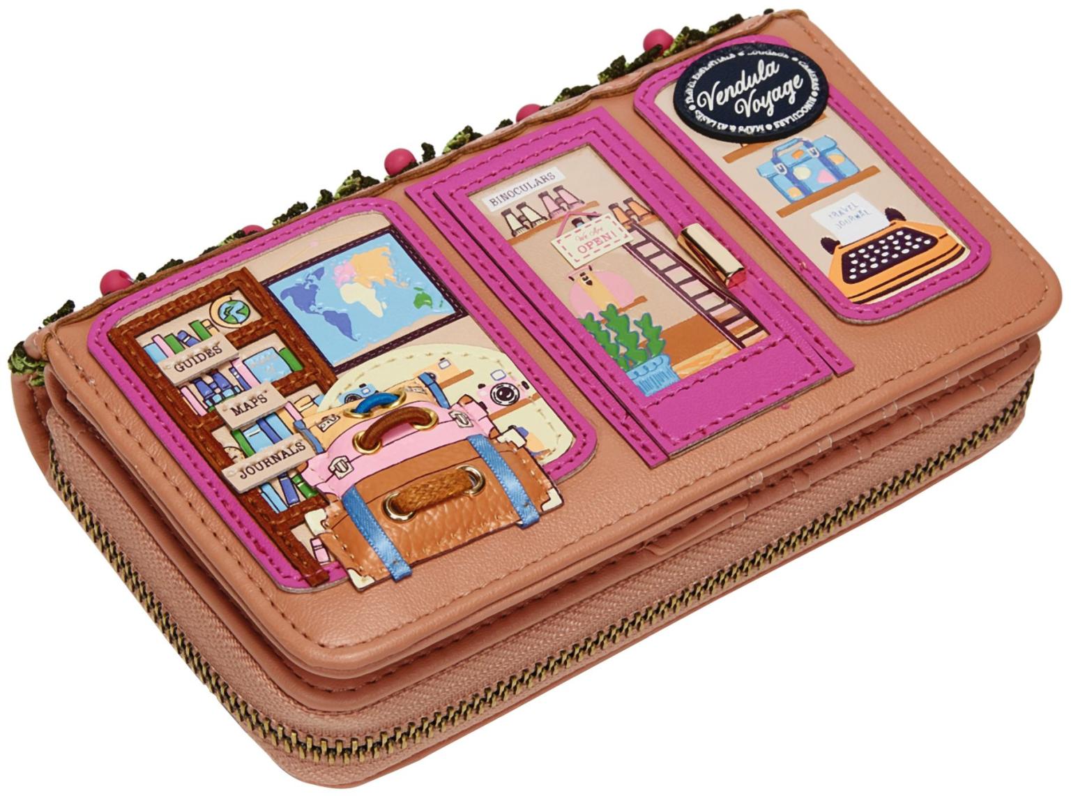 Vendula London Voyage Medium Ziparound Wallet Börse Bunt