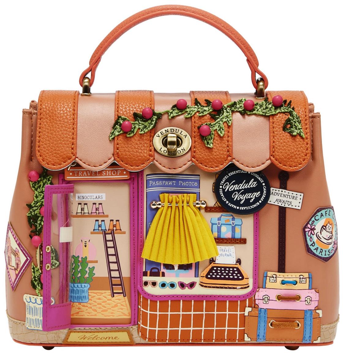 Vendula London Voyage Mini Grace Überschlagtasche Bunt