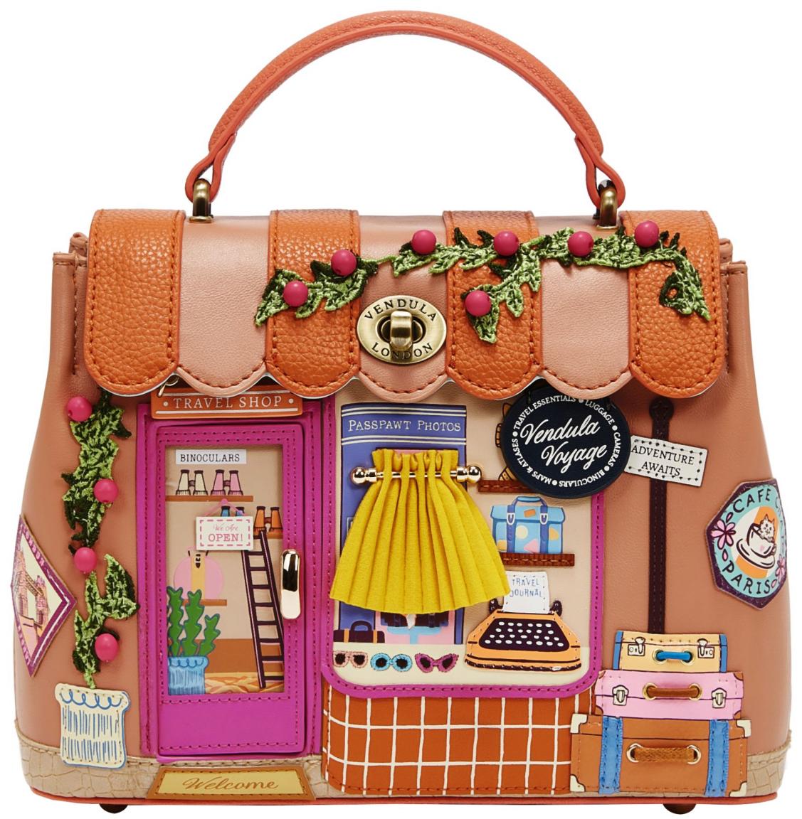 Vendula London Voyage Mini Grace Überschlagtasche Bunt