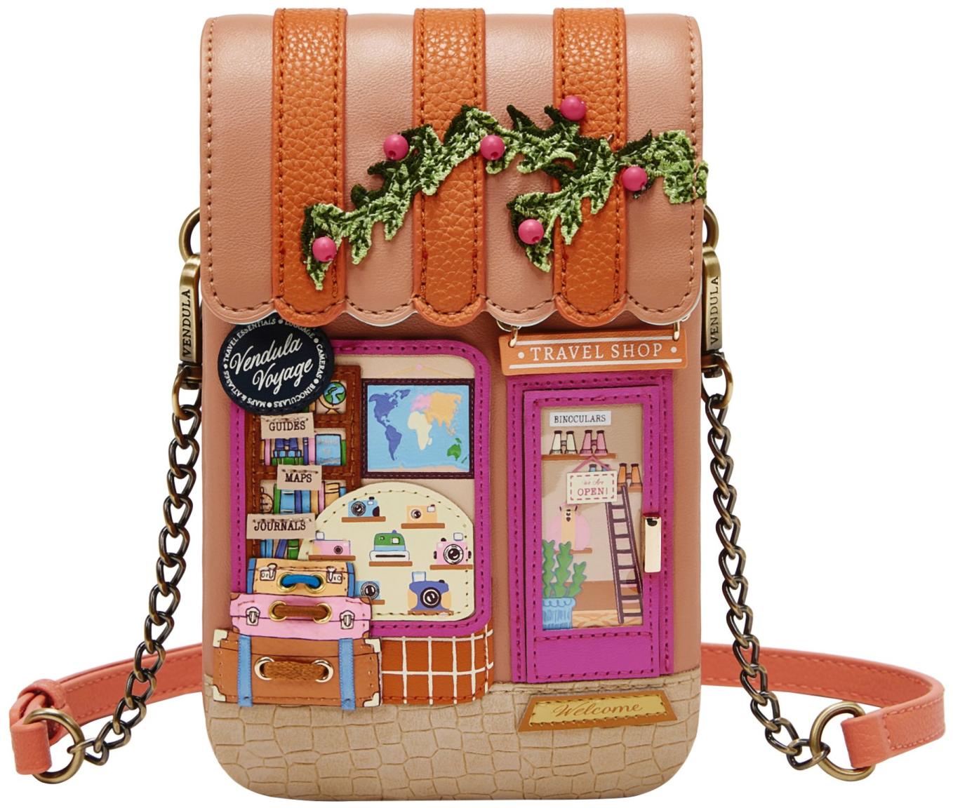 Vendula London Voyage Phone Pouch Handytasche Bunt