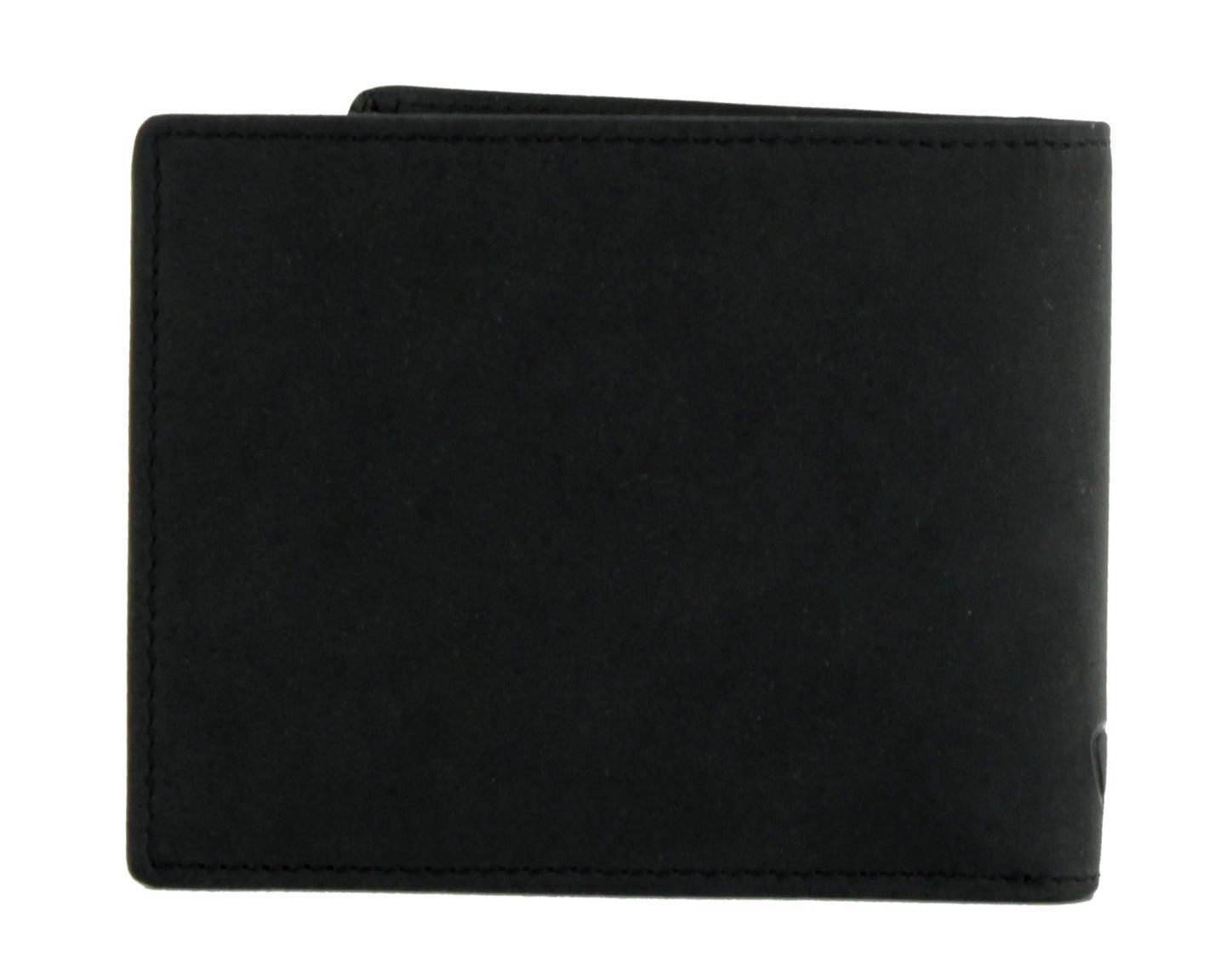 Vintage schwarz Lederbrieftasche Strellson Turnpike BillFold