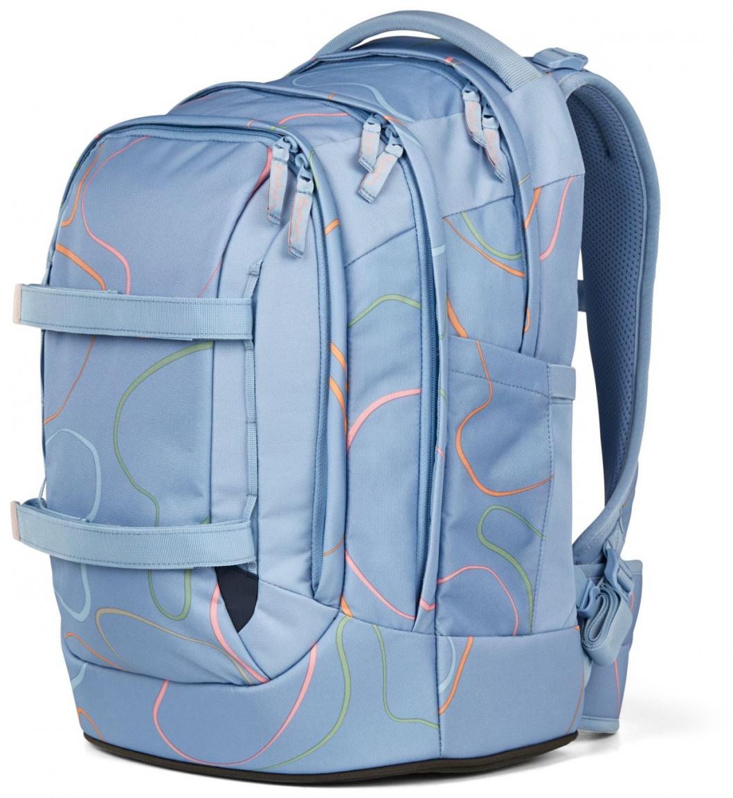 Vivid Blue Mädchenrucksack Satch Pack hellblau Ready to Swap