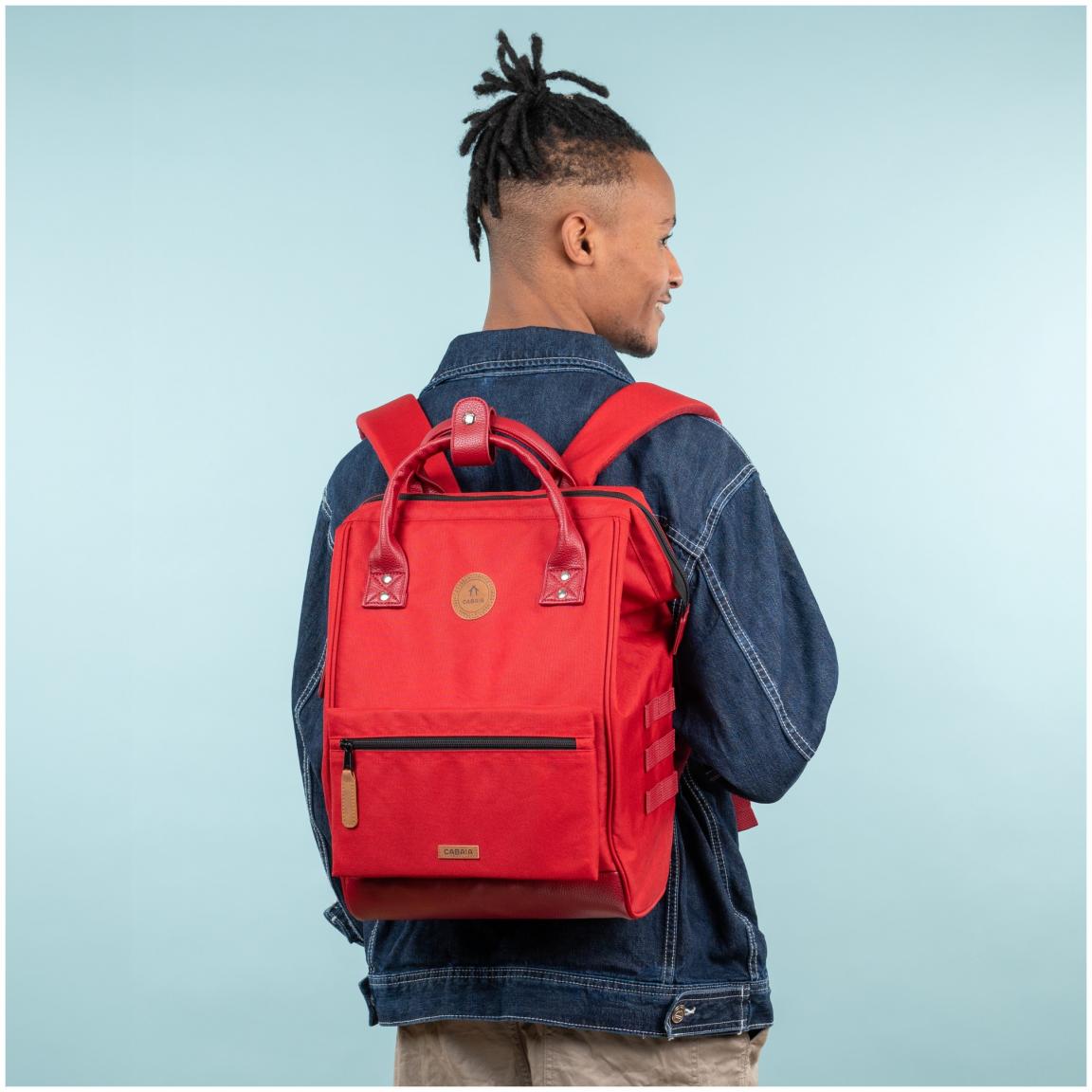 Wanderrucksack rot Cabaia Adventurer Akranes Medium